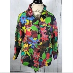 Toni Morgan Floral Lightweight Jacket